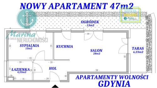 Nowy wykończony nadmorski apartament Gdynia