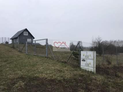 LELESZKI - ZABUDOWANA DOMKIEM SKANDYNAWSKIM DZIAŁK