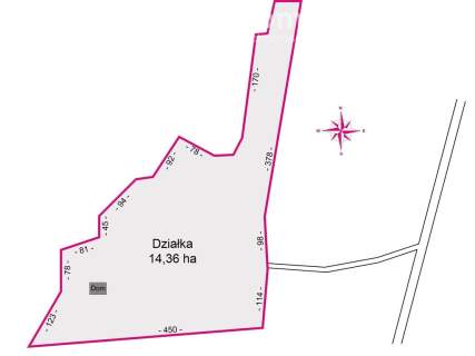 Posiadłość 14,36 ha, Lipnik, 18 km od Rzeszowa