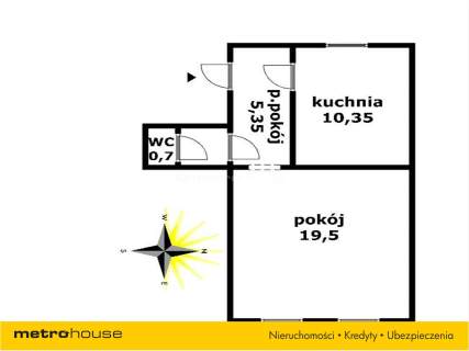 Mieszkanie na sprzedaż, 60,8 m2, Iłowo-Osada