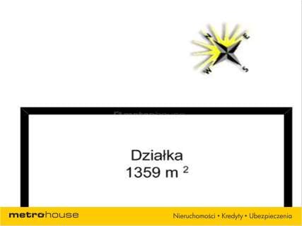 Działka inwestycyjna na sprzedaż, 1359 m2, Warszawa