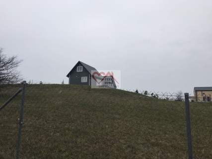 LELESZKI - ZABUDOWANA DOMKIEM SKANDYNAWSKIM DZIAŁK