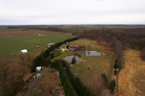 PIĘKNY DOM Z SAUNĄ I JACUZZI k/SZCZECINA dz.2,45HA
