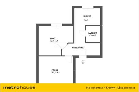 Mieszkanie na sprzedaż, 48,62 m2, Zabrze
