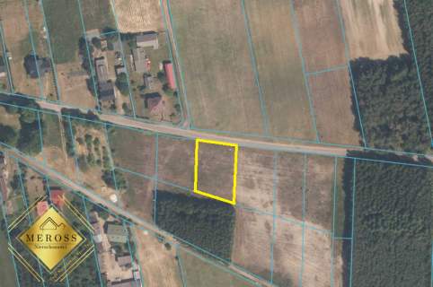Krosno / 1428 m2 / działka budowlana / media