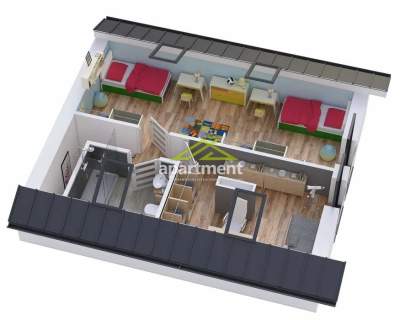 Mieszkanie, 90 m2, balkon, Dąbrowa Tarnowska
