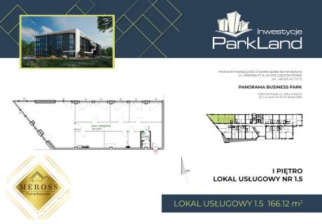 Lokal usługowy 166,12 m2 PANORAMA BUSINESS PARK