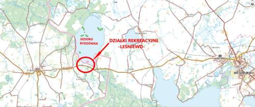 Działki Rekreacyjne na Jeziorem Rydzówka