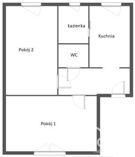 Mieszkanie dla inwestora - 2 pokoje