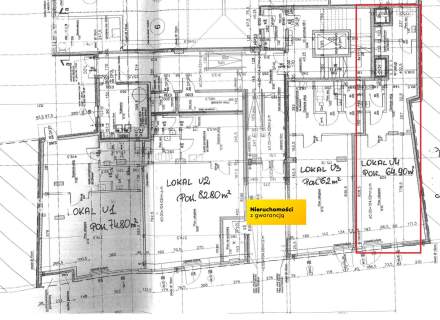 Nieruchomość komercyjna do wynajęcia, 64,9 m2, Grodzisk Mazowiecki