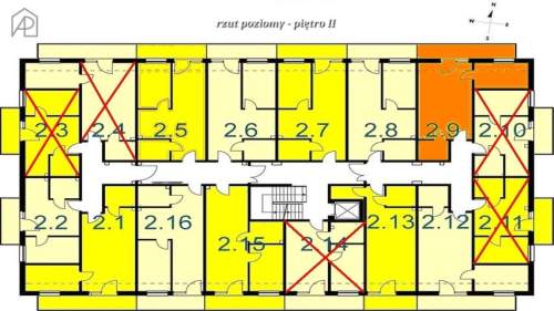 Nowy apartament ok 250 m od morza 