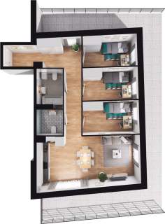 Mieszkanie na sprzedaż, 74,32 m2, Chorzów