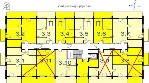 Nowy apartament ok 250 m od morza 