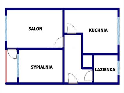 Mieszkanie na sprzedaż, 50,7 m2, Rybnik