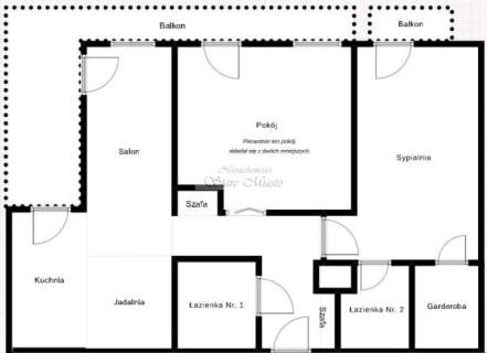 Mistrzejowice, 3 pokoje, kuchnia, łazienki, balkony, 2016 r.