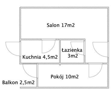 Mieszkanie 35,6m2 - 2pokoje balkon-Szymanowskiego