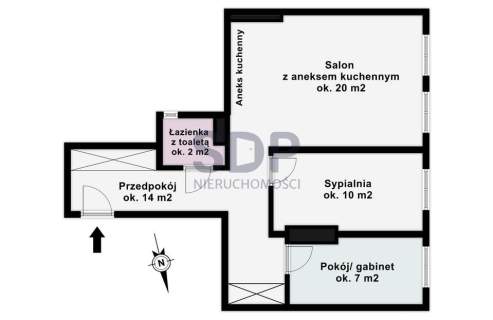 3-pokojowe mieszkanie po generalnym remoncie Ołbin