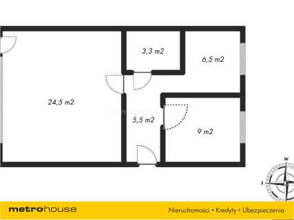 Mieszkanie na sprzedaż, 48,95 m2, Łomża
