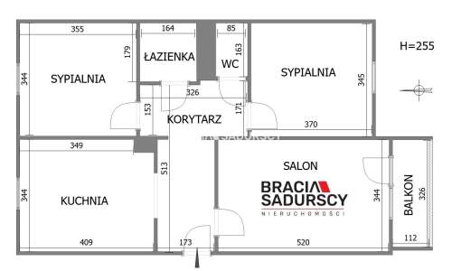 Mieszkanie do wynajęcia, 72,3 m2, Kraków