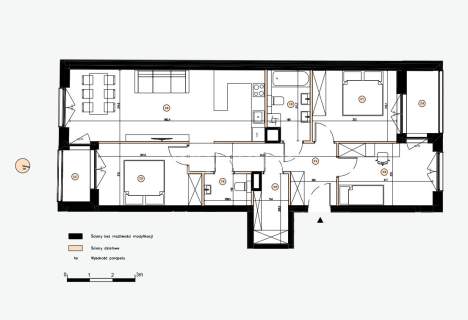 Apartament 4 pok 86,5mkw/2 balkony/ Premium/Odra