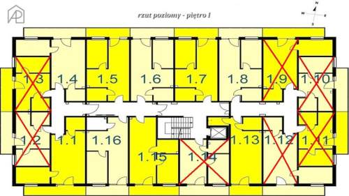 Nowy apartament ok 250 m od morza 
