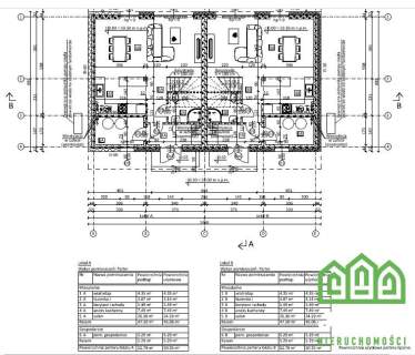 Dom developerski Miedzyń 105/190m2 bliźniak VI.24r