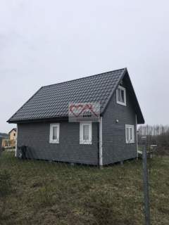 LELESZKI - ZABUDOWANA DOMKIEM SKANDYNAWSKIM DZIAŁK