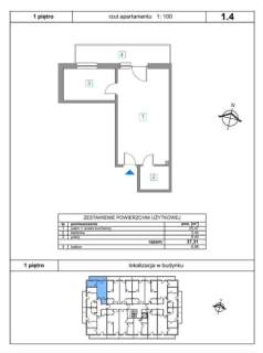 Nowy apartament ok 250 m od morza 