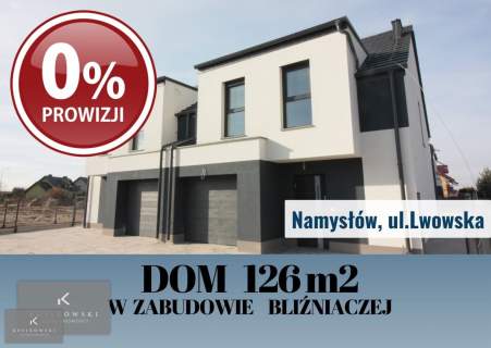 Dom w zabudowie bliźniaczej 126m2,N-ów ul. Lwowska