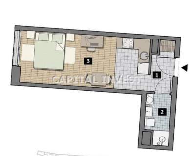 Mieszkanie na sprzedaż, 25 m2, Kraków