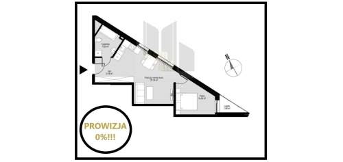 Mieszkanie na sprzedaż, 42 m2, Kraków