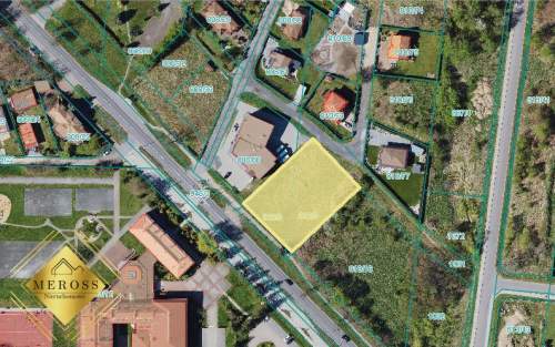 Grabówka / 2166 m2 / działka budowlana / media