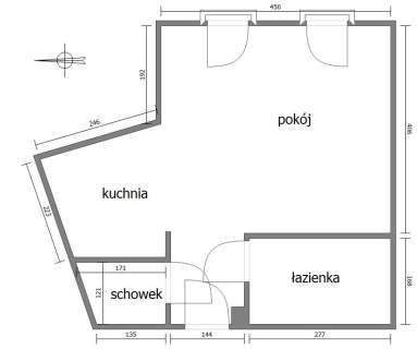 Kraków -Dębniki studio 33m2 gotowe do wprowadzenia