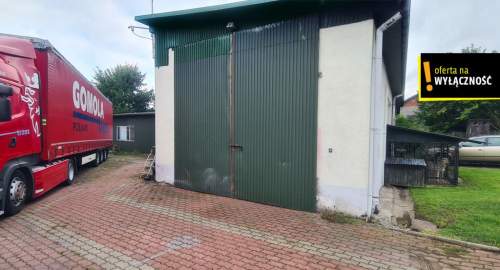 DOM chłodnia oraz 2 magazyny