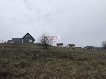 LELESZKI - ZABUDOWANA DOMKIEM SKANDYNAWSKIM DZIAŁK