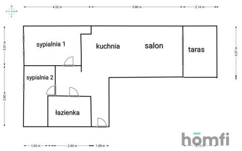 Idealne mieszkanie z tarasem w centrum Ostródy