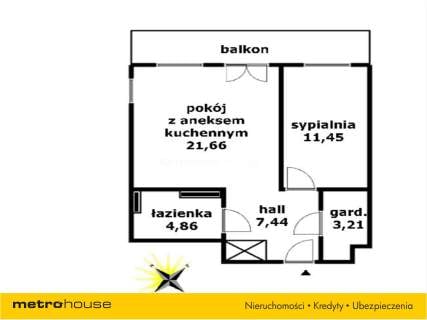 Mieszkanie na sprzedaż, 51,5 m2, Piotrków Trybunalski