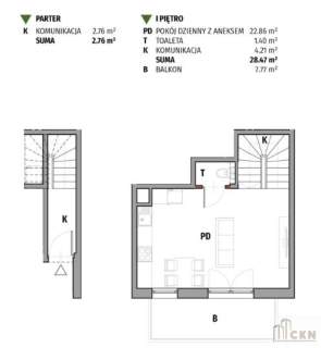 Mieszkanie dwupoziomowe, Bronowice, 4 pokoje