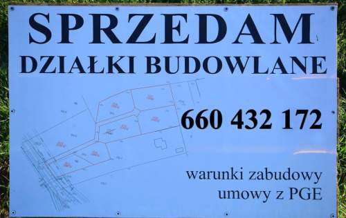 Atrakcyjne działki bud., szybki dojazd do Lublina