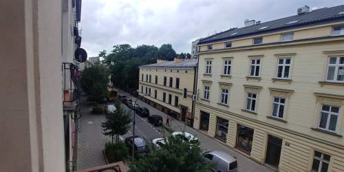 Stare Miasto ul. Łobzowska z widokiem na ogród 