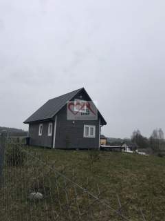 LELESZKI - ZABUDOWANA DOMKIEM SKANDYNAWSKIM DZIAŁK