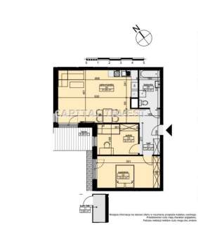 Mieszkanie na sprzedaż, 68,82 m2, Gliwice