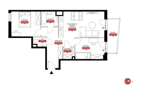 Bez prowizji - Mieszkanie 66 m2 na Mokotowie