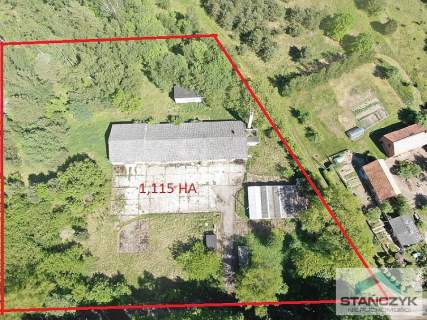 Obiekt - Hala Magazyn - 570 m2 Zabudowy   Działka 1