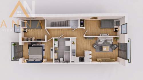 Nowoczesny apartament, 4 pokoje, dwa balkony,Solno