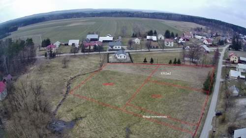 Działka budowlana , 1331 m2 - Chlewiska, Roztocze