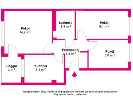 Ustawne mieszkanie do remontu w Ełku