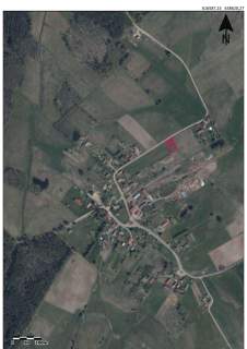 Uzbrojona działka, w malowniczej wsi Waplewo, okolice Pasym