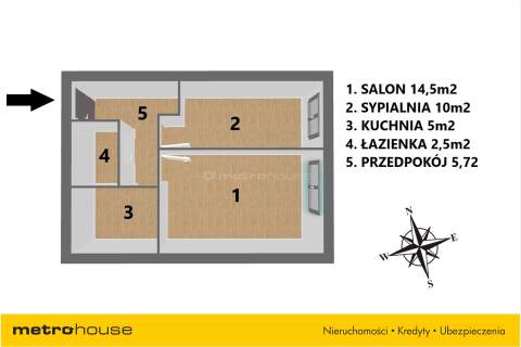 Mieszkanie na sprzedaż, 36,72 m2, Lublin