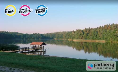 Przezmark. Działka rekreacyjna nad jeziorem.